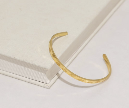 Golden Honeybee Cuff